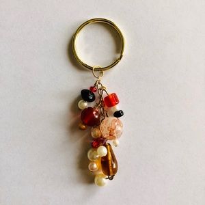 Handmade Gold Cascading Keychain